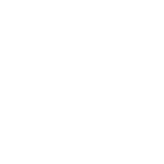 The Vein Company circular logo in white, featuring a stylized leaf icon in the center on a transparent background.