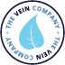 The Vein Company logo icon featuring a stylized heart and vein design in teal and blue.